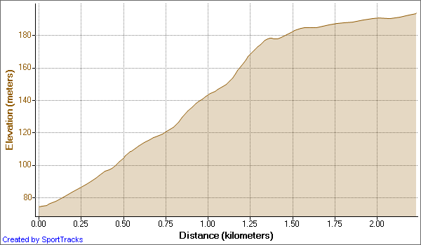 Gradient of Ranmore Common